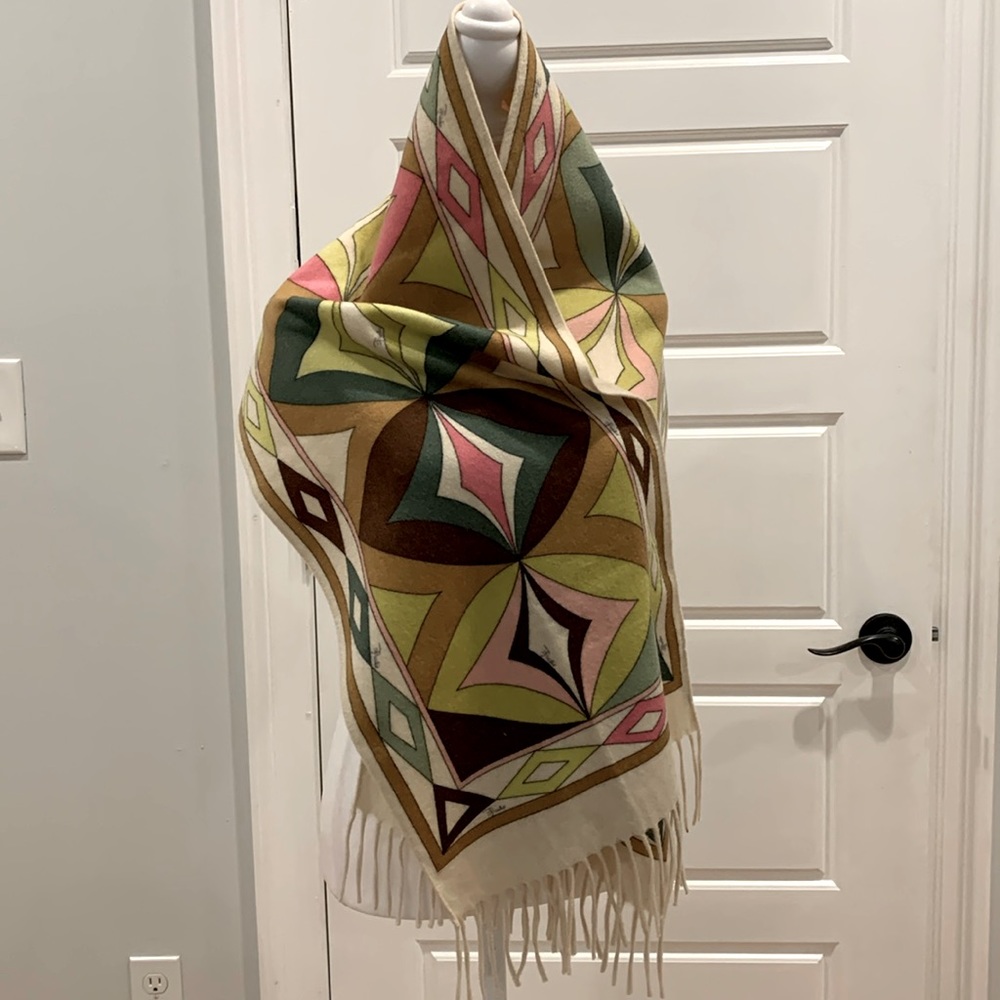 Emilio Pucci Cashmere Scarf - Like New Condition